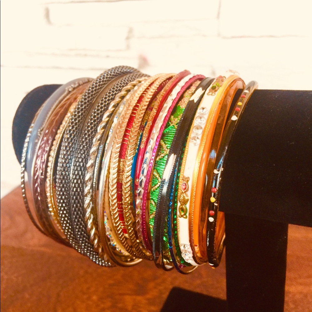 Collection of Bangle Bracelets